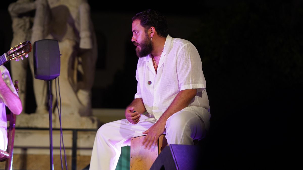 El concierto de Lela Soto en la Plaza Conde de Priego en la Noche Blanca del Flamenco