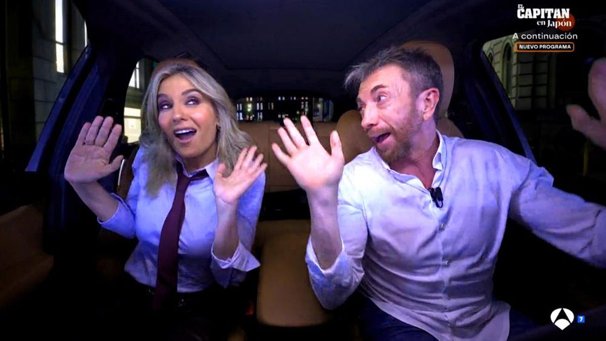 Sandra Golpe lo dio todo cantando con Pablo Motos en el 'Carpool Karaoke' de 'El Hormiguero': "Qué dirán mis jefes"