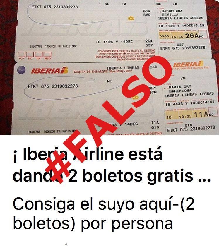 Billetes de avión gratis. (Policía Nacional).