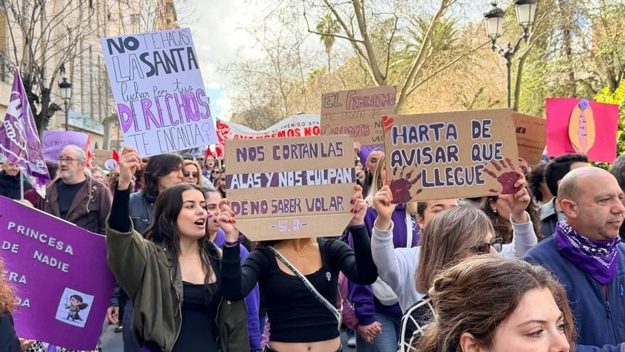 Manifestación del 8M en Cáceres