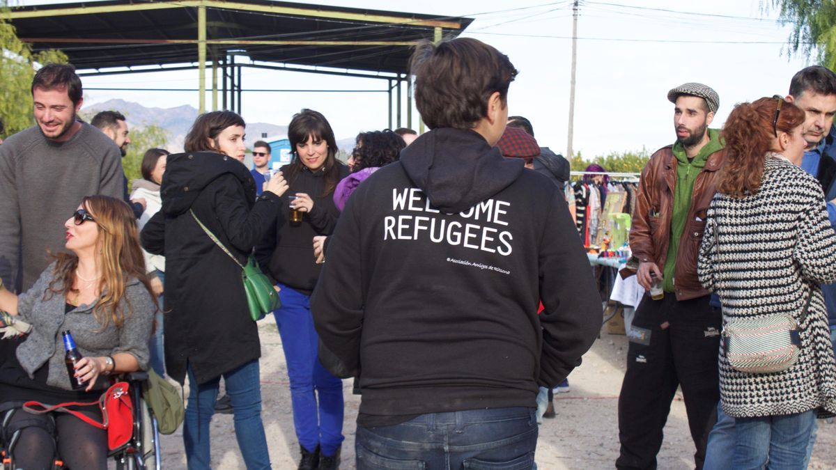 Fiesta de apoyo para los refugiados sirios en La Postiza