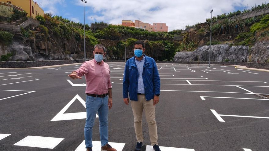 Dotan a la costa de San Andrés y Sauces de una gran superficie de aparcamientos públicos