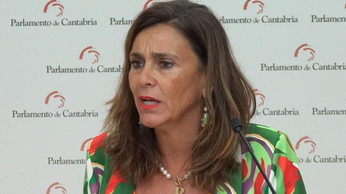 La diputada y portavoz del PRC, Paula Fernández