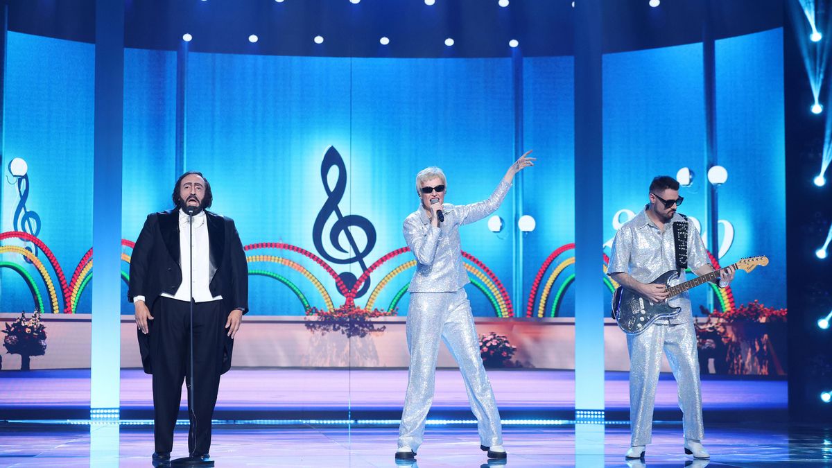 Cristina Castaño y José Manuel Zapata, en la gala 9 de 'Tu cara me suena 13'