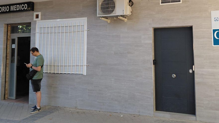 Entrance to the accommodation of the company of González Amador.