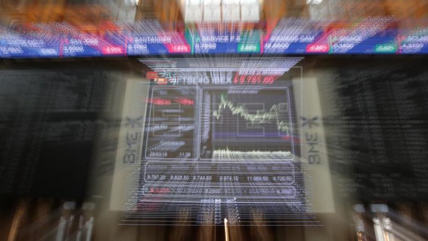 El IBEX 35 gana un 0,86 % y los 9.500 puntos, animada por los grandes valores