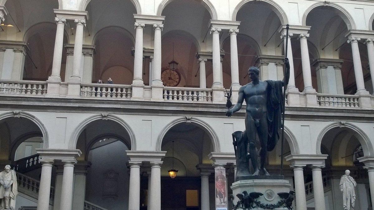 Arcos del Palazzo de Brera.