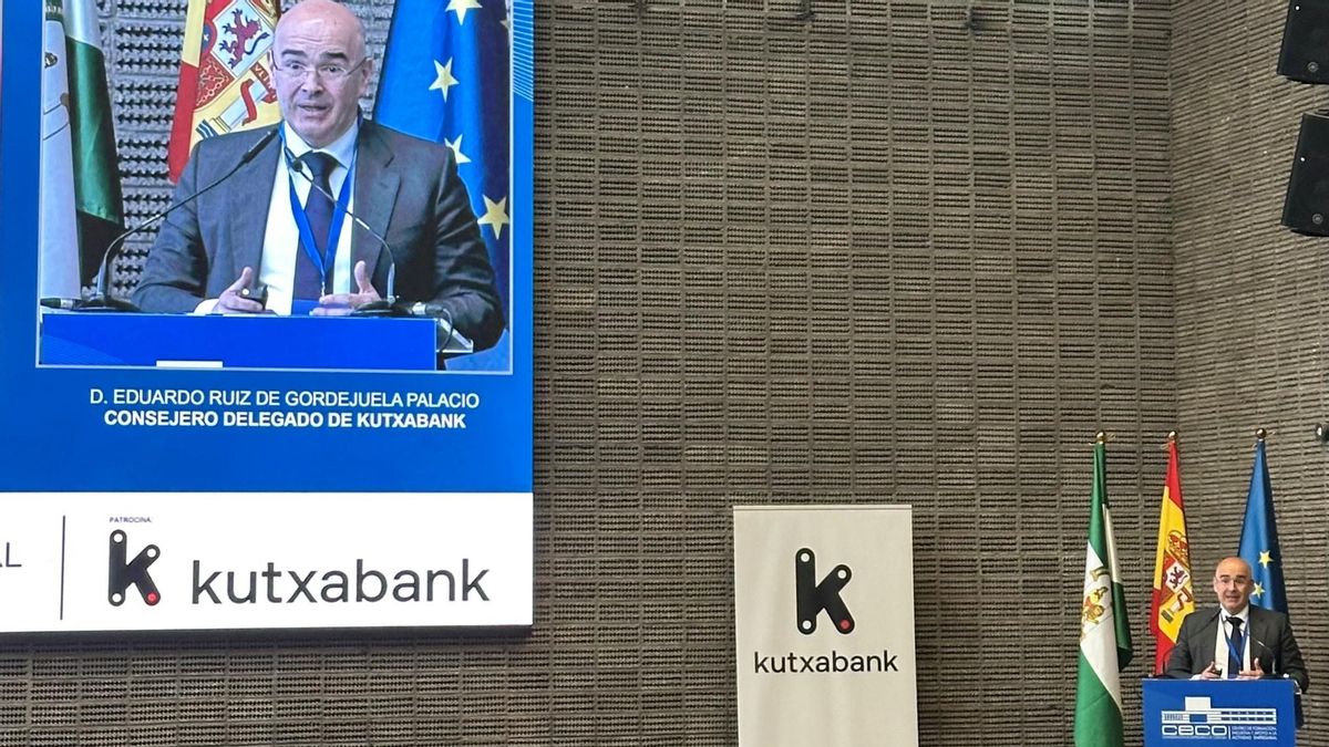 El CEO de Kutxabank en la asamblea de CECO.