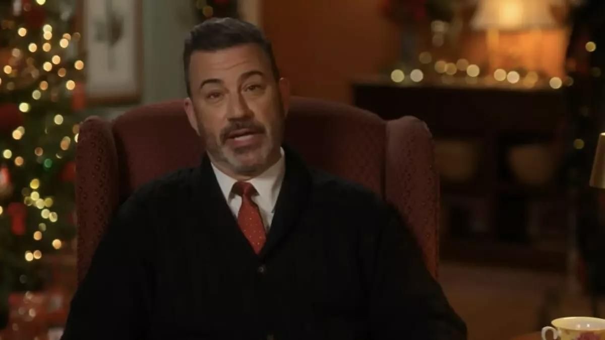Jimmy Kimmel, en su discurso al pueblo británico en Channel 4.