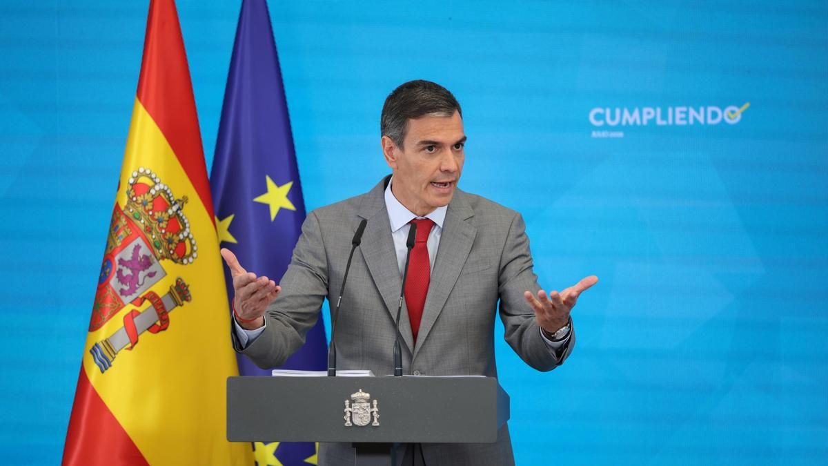 El presidente del Gobierno, Pedro Sánchez, ha anunciado la sede de la Agencia Estatal de de Salud Pública durnate el balance del curso político antes del parón estival.