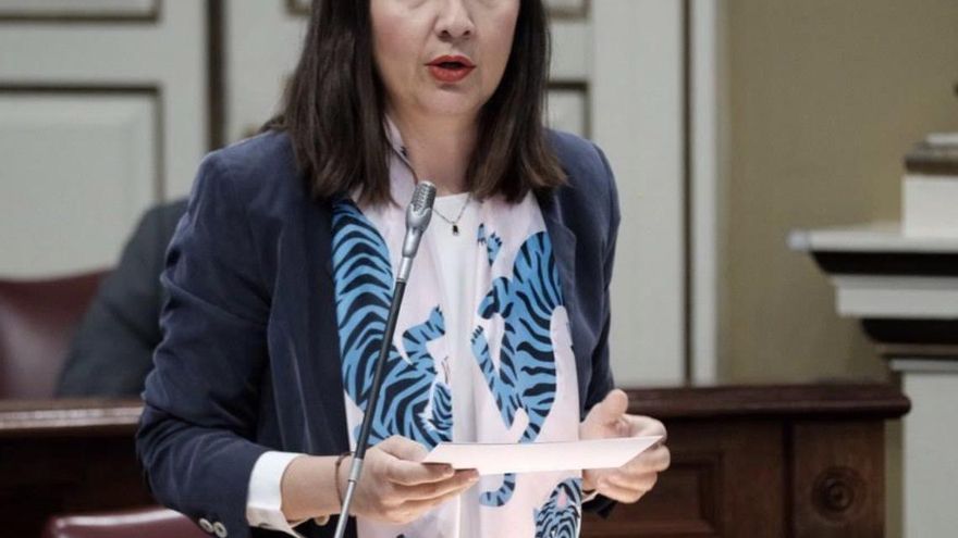Lorena Hernández Labrador, diputada del PP por La Palma en el Parlamento de Canarias.