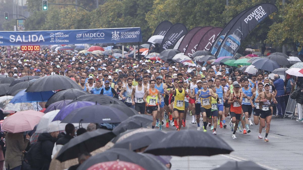 Imagen de archivo de una Media Maratón de Córdoba