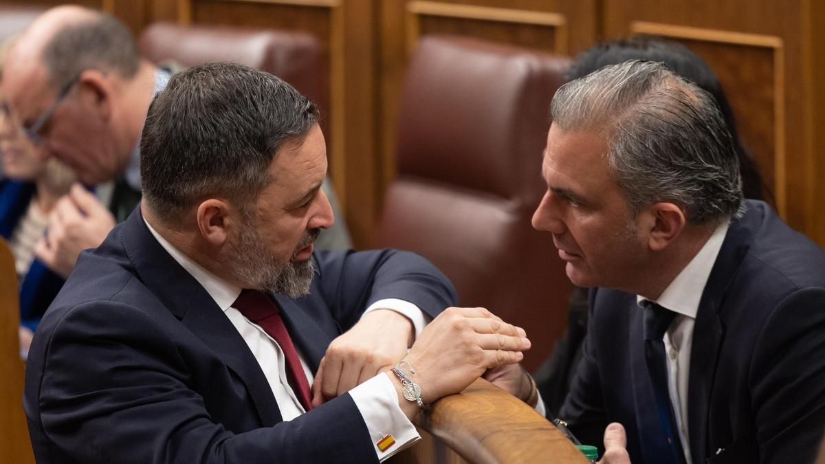 Vox retira a Ortega Smith la portavocía de la Comisión de Justicia del Congreso tras sacarle de la Ejecutiva