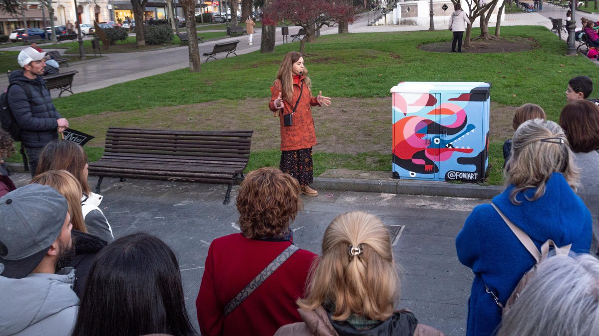 Arte urbano en Pola de Siero.