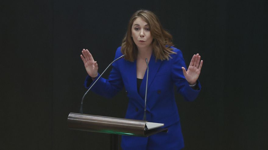 La portavoz del grupo socialista en el Ayuntamiento de Madrid, Mar Espinar