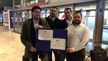Ahmad Youssef y Abdelrahman al Mawwas son dos de los cerca de 3.200 voluntarios del grupo de Defensa Civil Siria | Fabiola Barranco