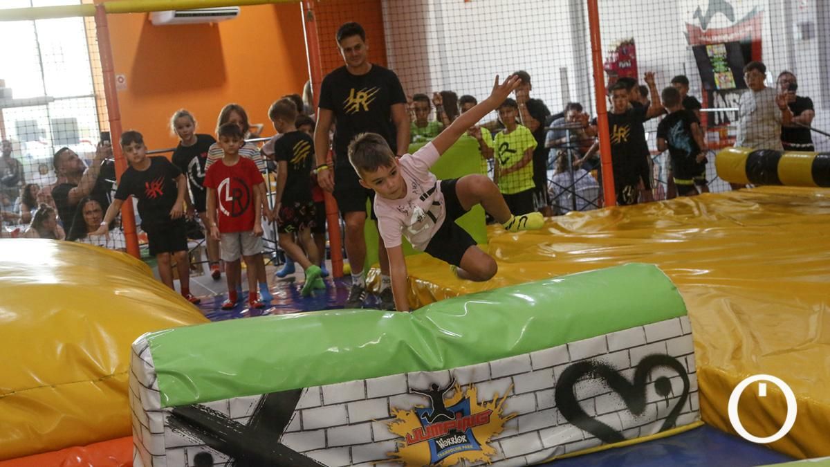 Parkour en Jumping Warrior con Álex Segura