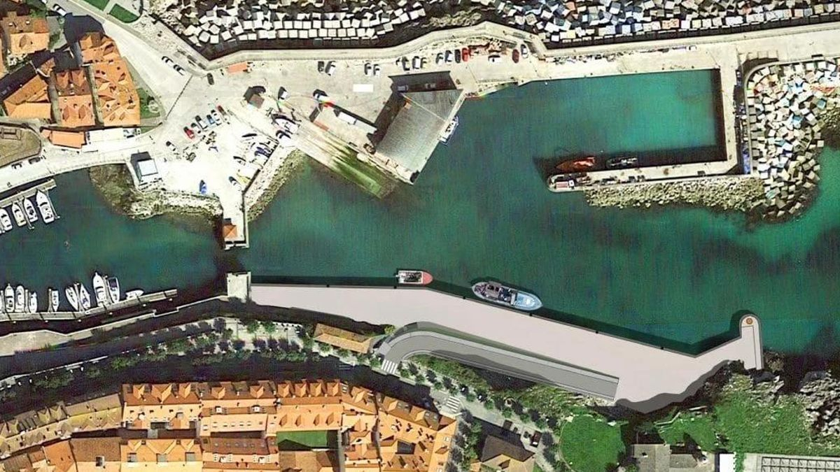 Visto bueno al nuevo muelle de espera del puerto de Llanes