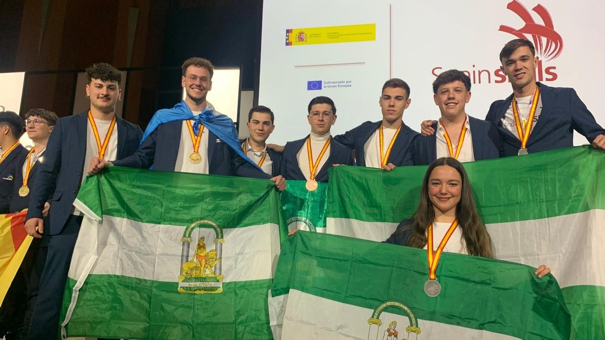 Delegación andaluza en el SpainSkills