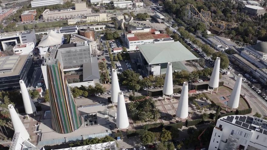 Vista aérea de La Cartuja.