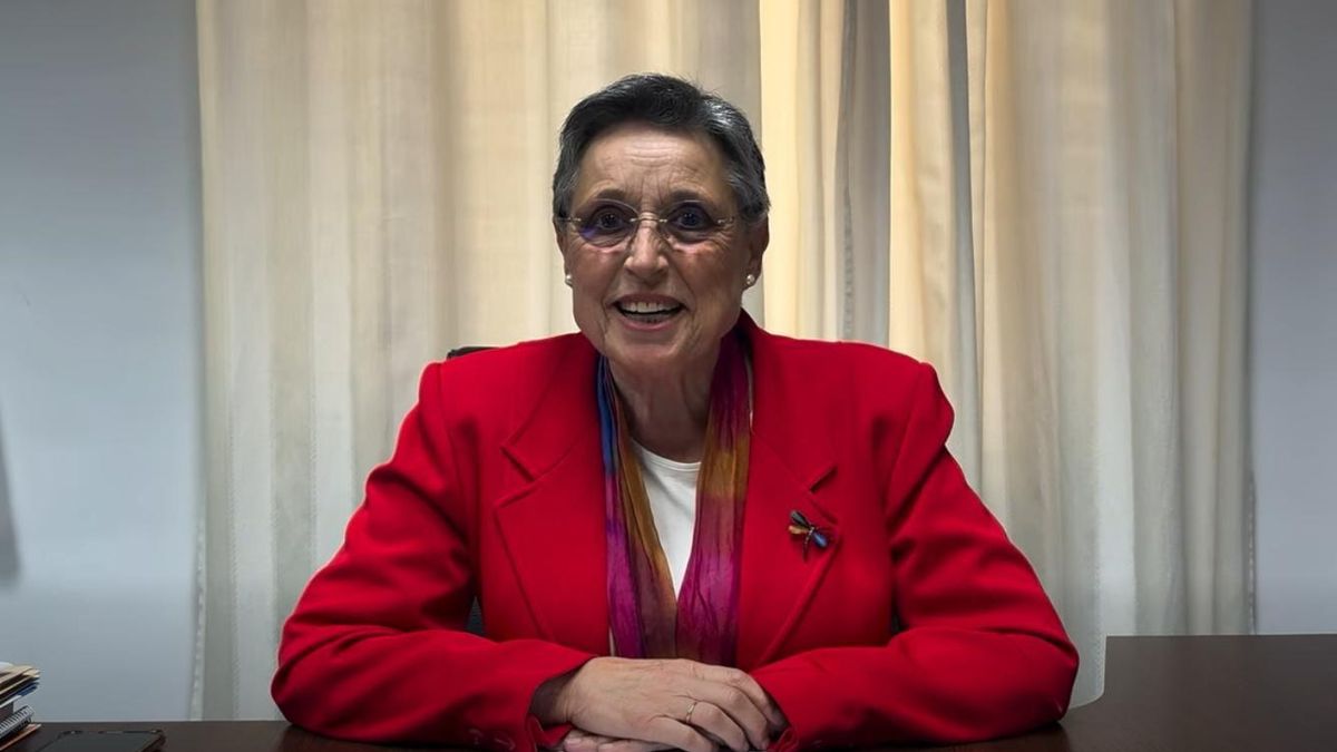 Carmen Flores, alcaldesa de Aguilar de la Frontera, en su mensaje de despedida.