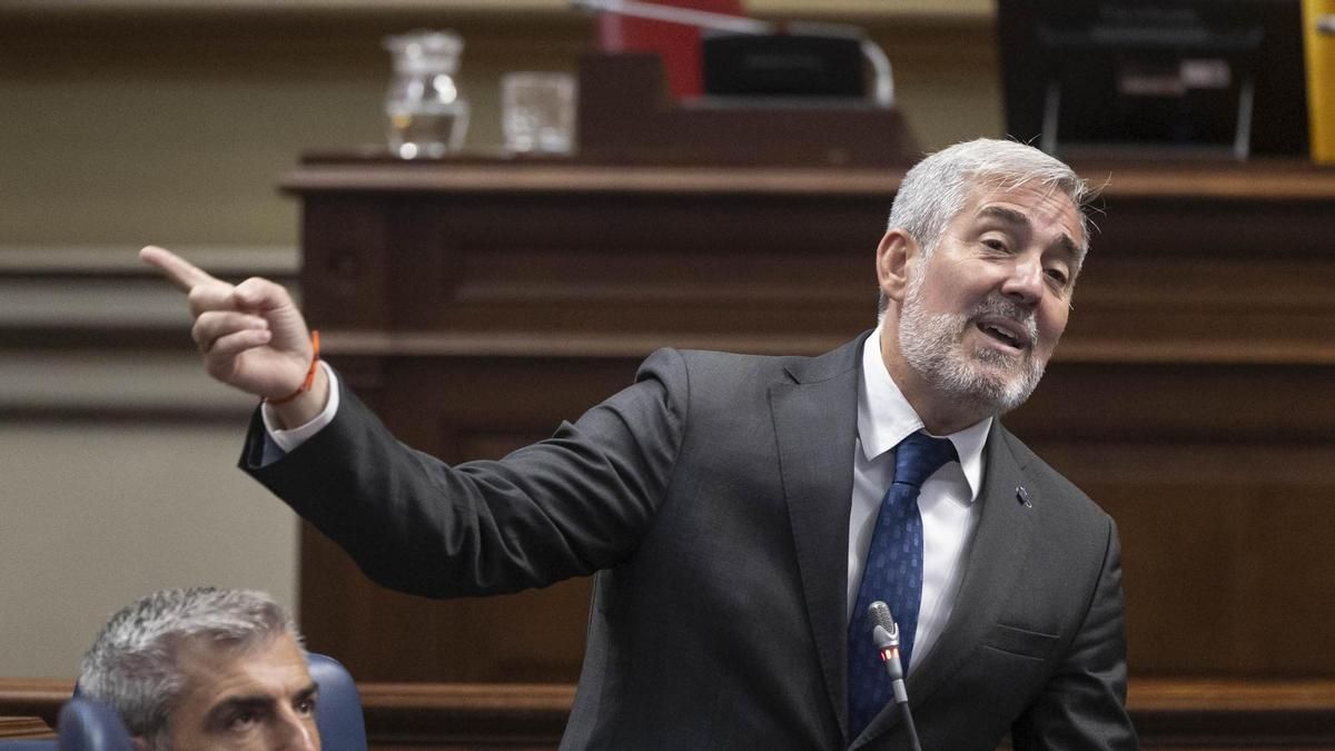 Ni pobreza ni masificación ni cambio climático: Clavijo sitúa la vivienda y la financiación autonómica entre los retos de la legislatura