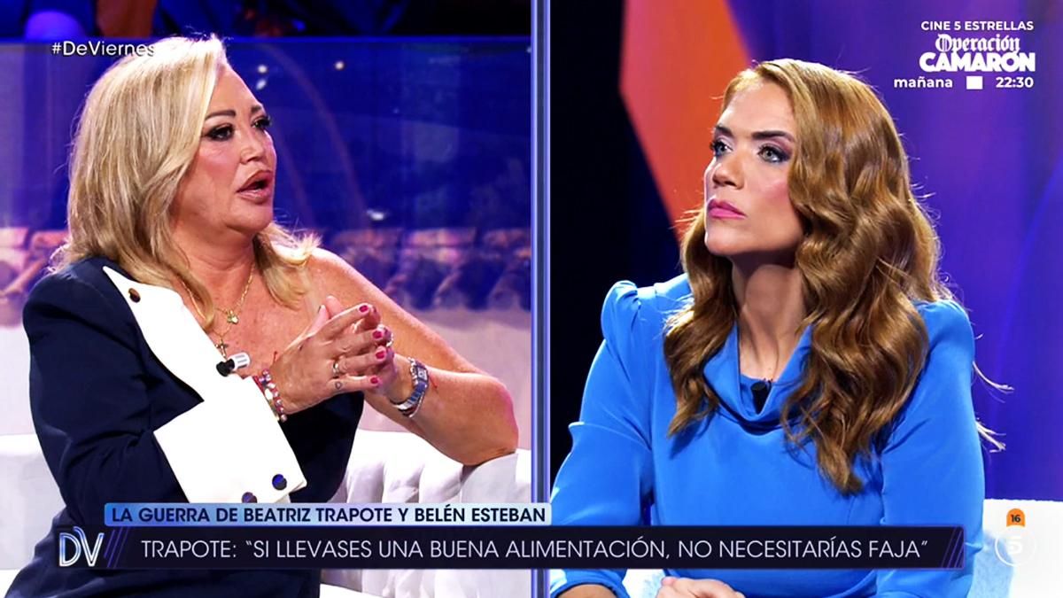 Beatriz Trapote será protagonista de 'De Viernes' tras criticar al programa por su breve cara a cara con Belén Esteban