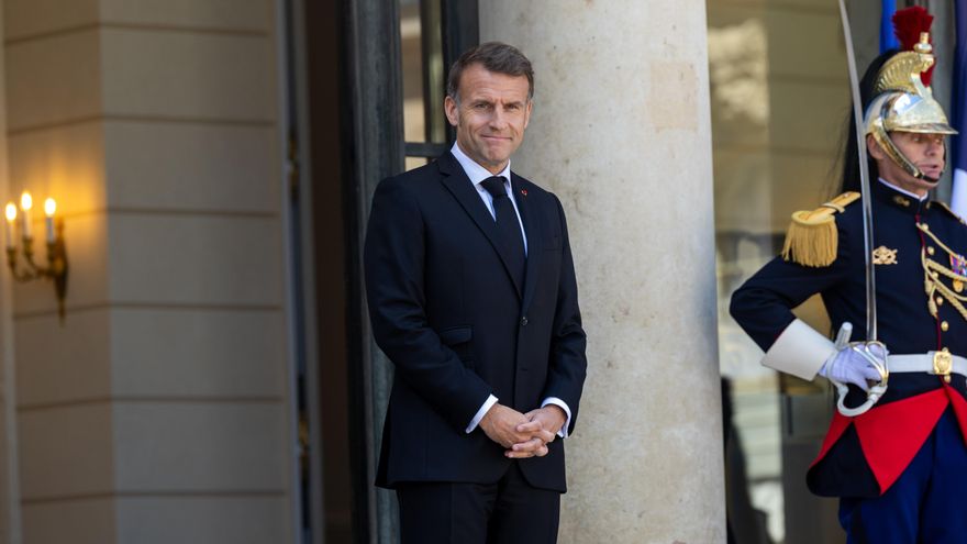 En la imagen de archivo, el presidente francés, Emmanuel Macron. EFE/EPA/CHRISTOPHE PETIT TESSON