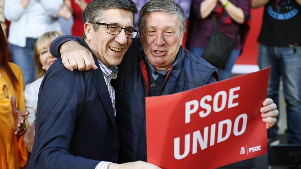 Patxi López, ayer en Madrid.