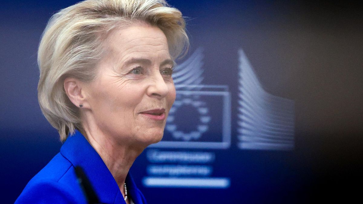 La presidenta de la Comisión Europea, Ursula von der Leyen.