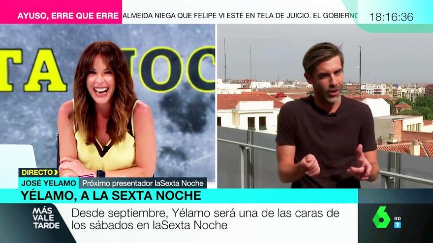 José Yélamo recordó en laSexta su mayor "tierra trágame": "Aprendí que no se puede ir directo del after a trabajar"