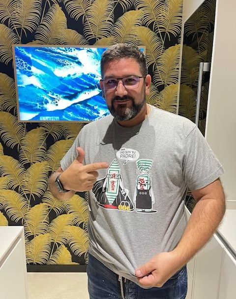 Dani García en una foto suya de Twitter