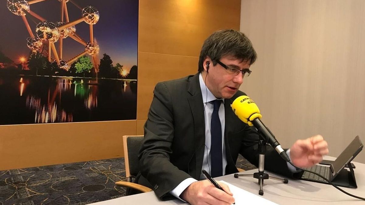 Puigdemont defiende poder gobernar desde Bruselas: "No podría hacerlo desde la prisión"