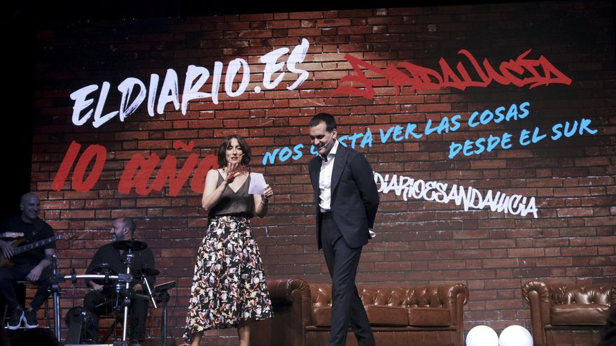 La gala del décimo aniversario de elDiario.es Andalucía, en imágenes