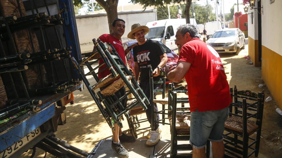 Desmontaje de la Feria