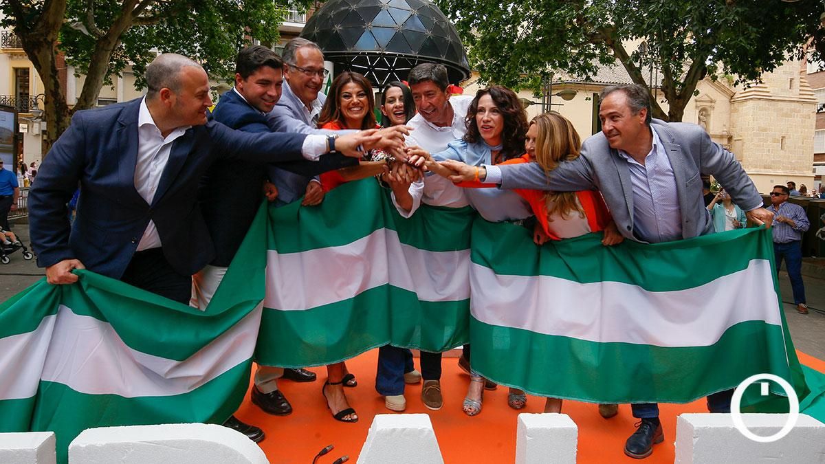 Acto de presentación de los candidatos de Cs en las ocho provincias andaluzas con Inés Arrimadas y Juan Marín