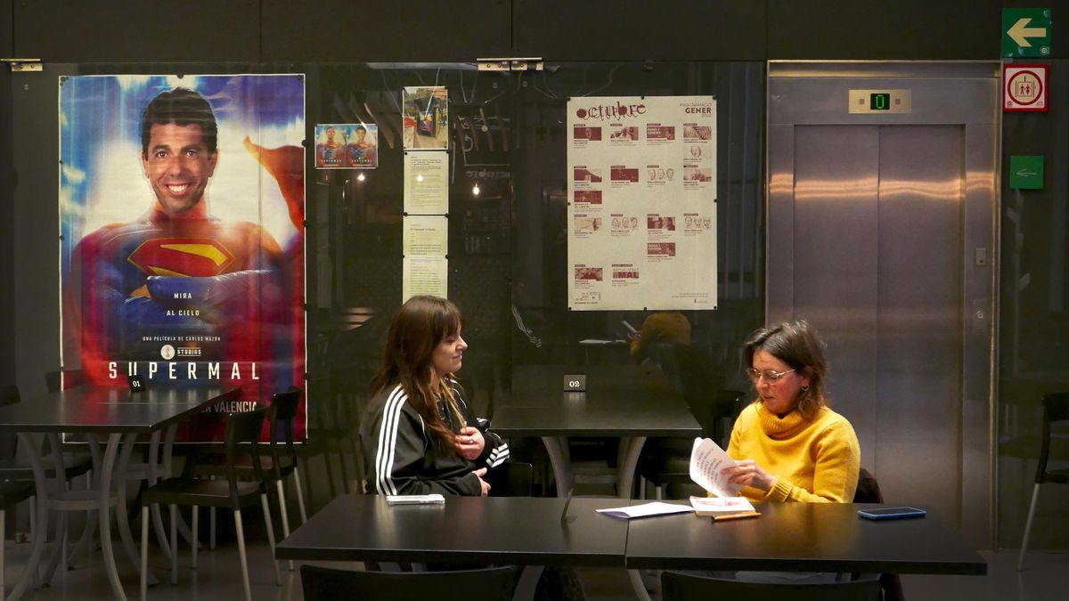 Esther, durant un moment de la conversa.