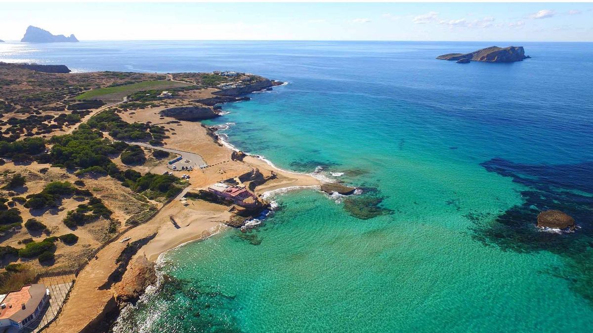 Platges de Comte, en Ibiza.
