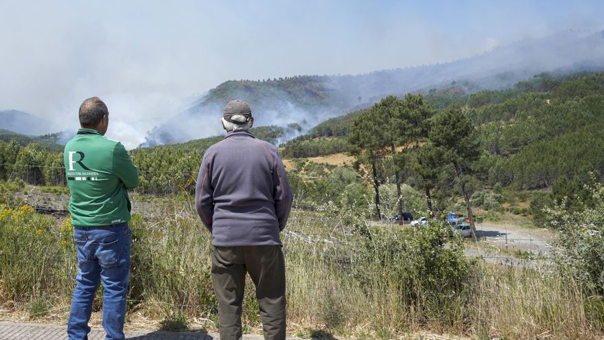 Garantizar el abastecimiento de agua, principal preocupación en Hurdes tras el fuego