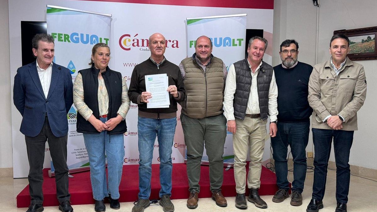 Regantes del Alto Guadiana. - EUROPA PRESS