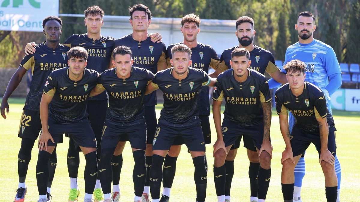 El once del Córdoba ante el Almería