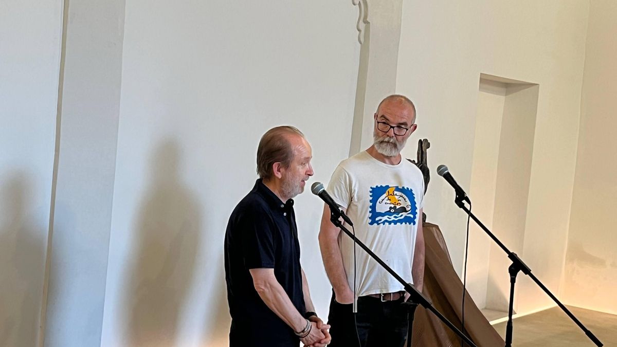 Juan Díaz y Fernando Gutiérrez, de la Coordinadora de ONGD de Castilla-La Mancha,