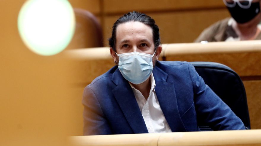 El vicepresidente segundo del Gobierno, Pablo Iglesias. EFE/Mariscal/Archivo