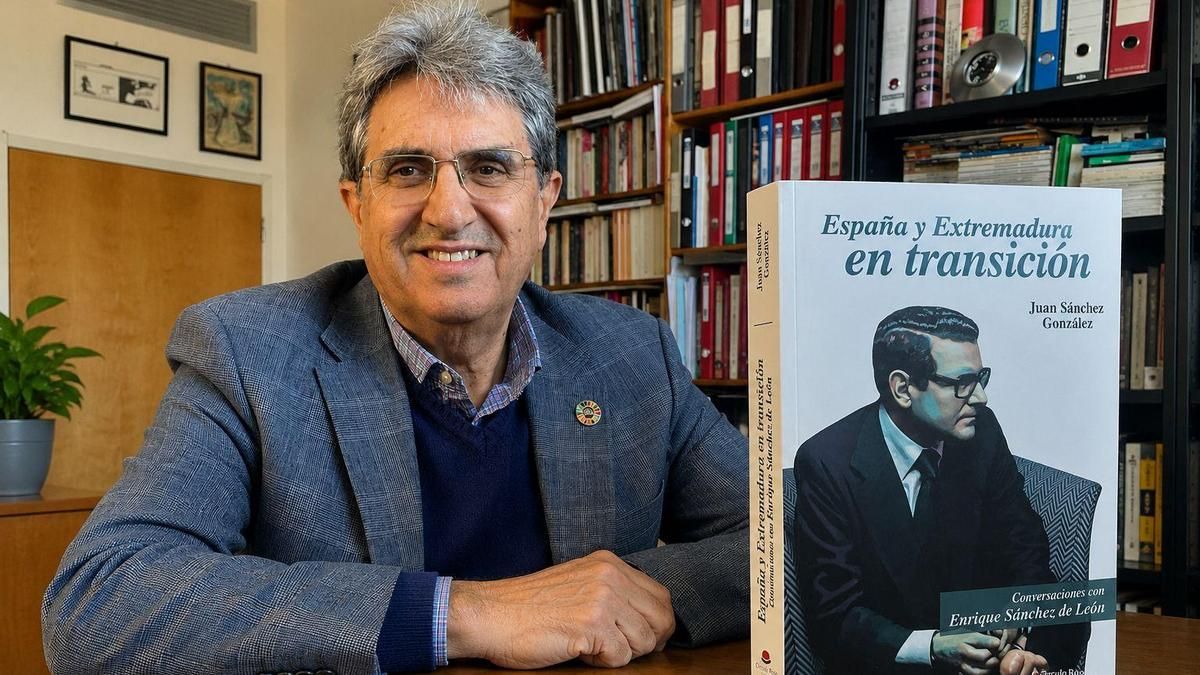 Juan Sánchez González recupera la voz de Enrique Sánchez de León, figura clave del reformismo y la preautonomía extremeña