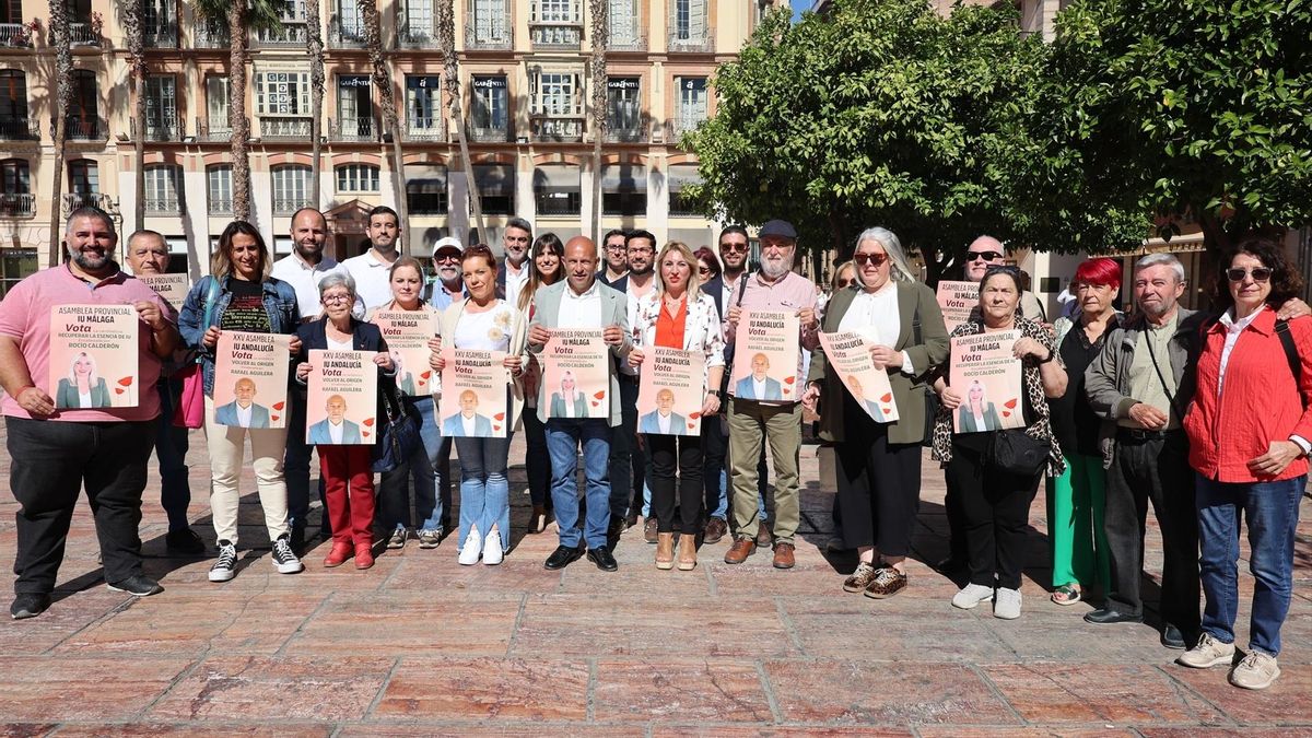 Presentación de la candidatura alternativa de Rafael Aguilera.