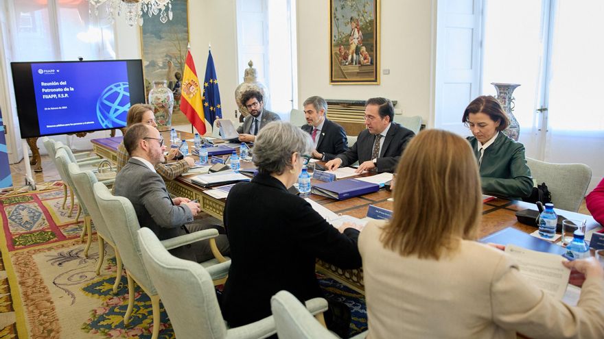 Archivo - Reunión del patronato de la FIIAPP.