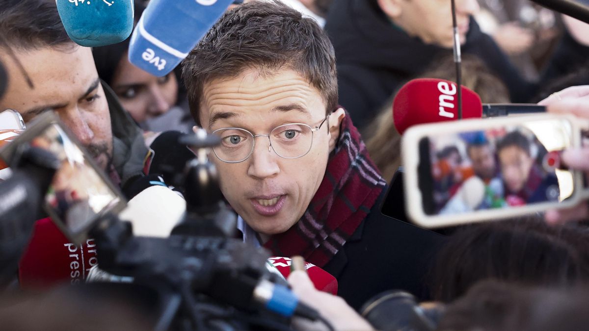El exdiputado de Sumar y cofundador de Podemos Íñigo Errejón en una imagen de enero de 2025. EFE/Sergio Pérez