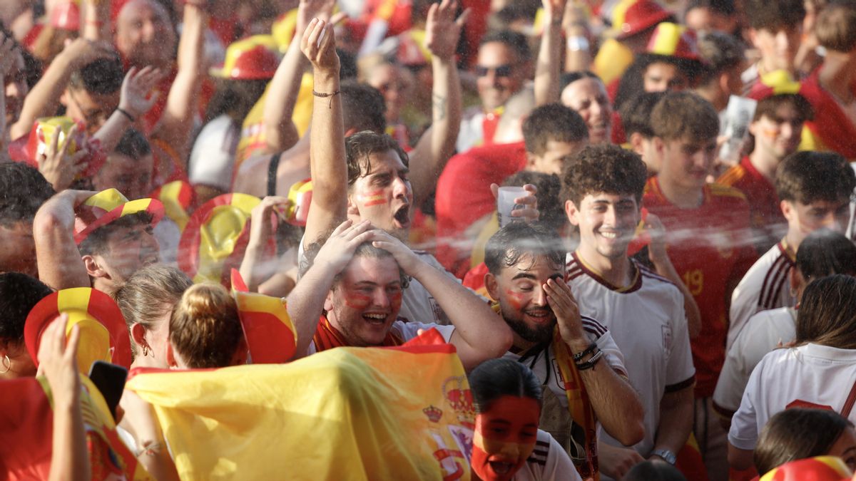 El ambiente de la afición española en el Córdoba Live, en imágenes