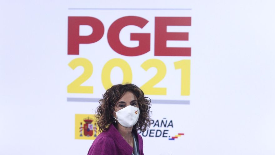 La ministra portavoz y de Hacienda, María Jesús Montero