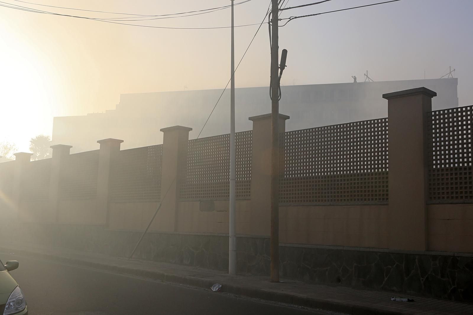 Incendio en La Garita (ALEJANDRO RAMOS)